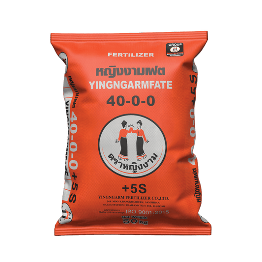 หญิงงามเฟต สูตร 40-0-0+5S 50 kg.